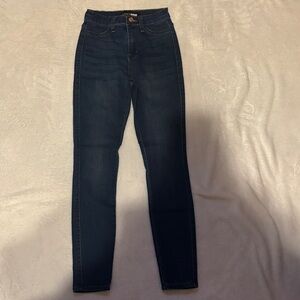 Fashion Nova Deep Indigo Skinny Jeans